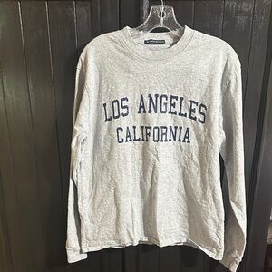 Brandy Melville Gray Los Angeles California long sleeve